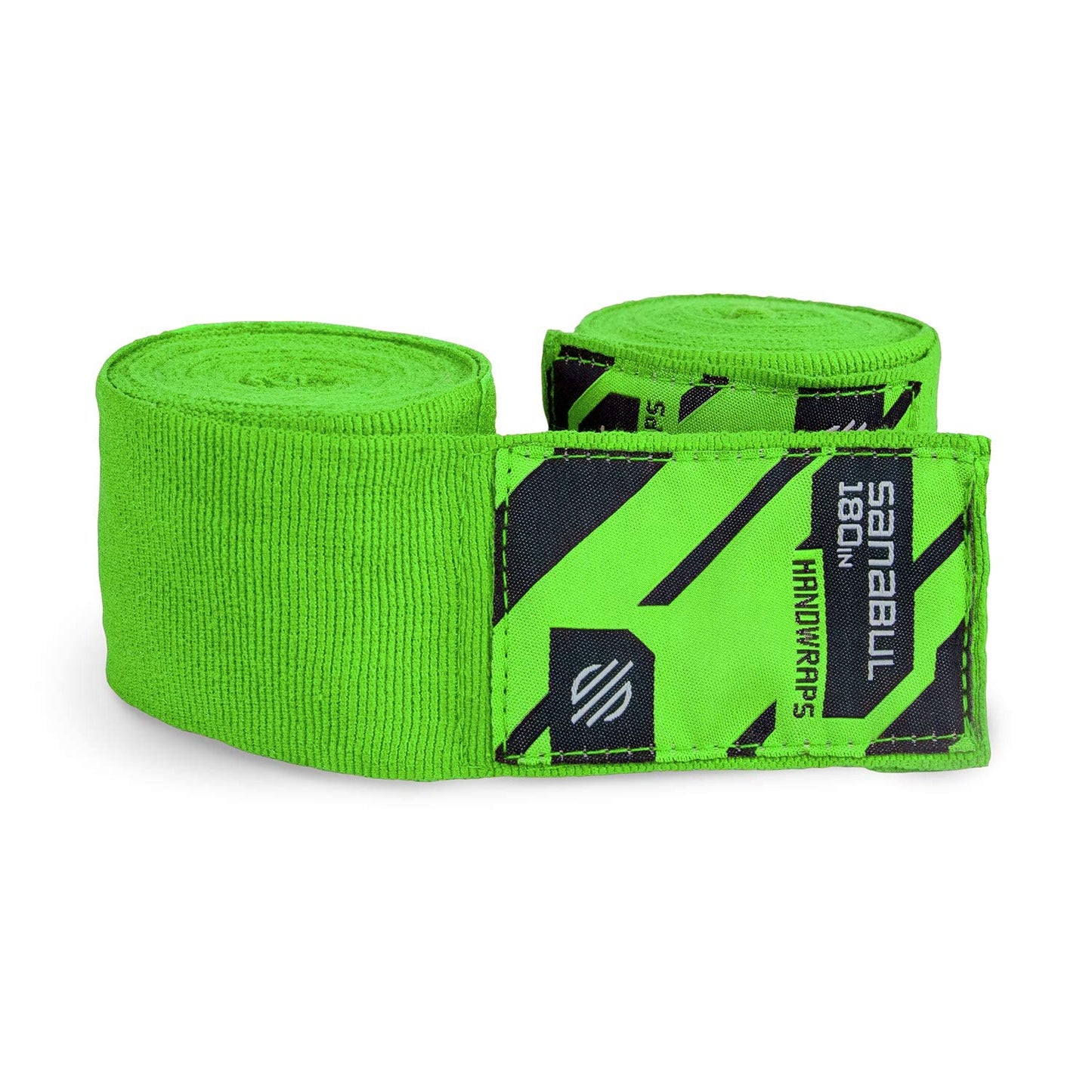 Sanabul Elastic Professional 180 inch Handwraps for Boxing Kickboxing Muay Thai MMA (Black, 180")
