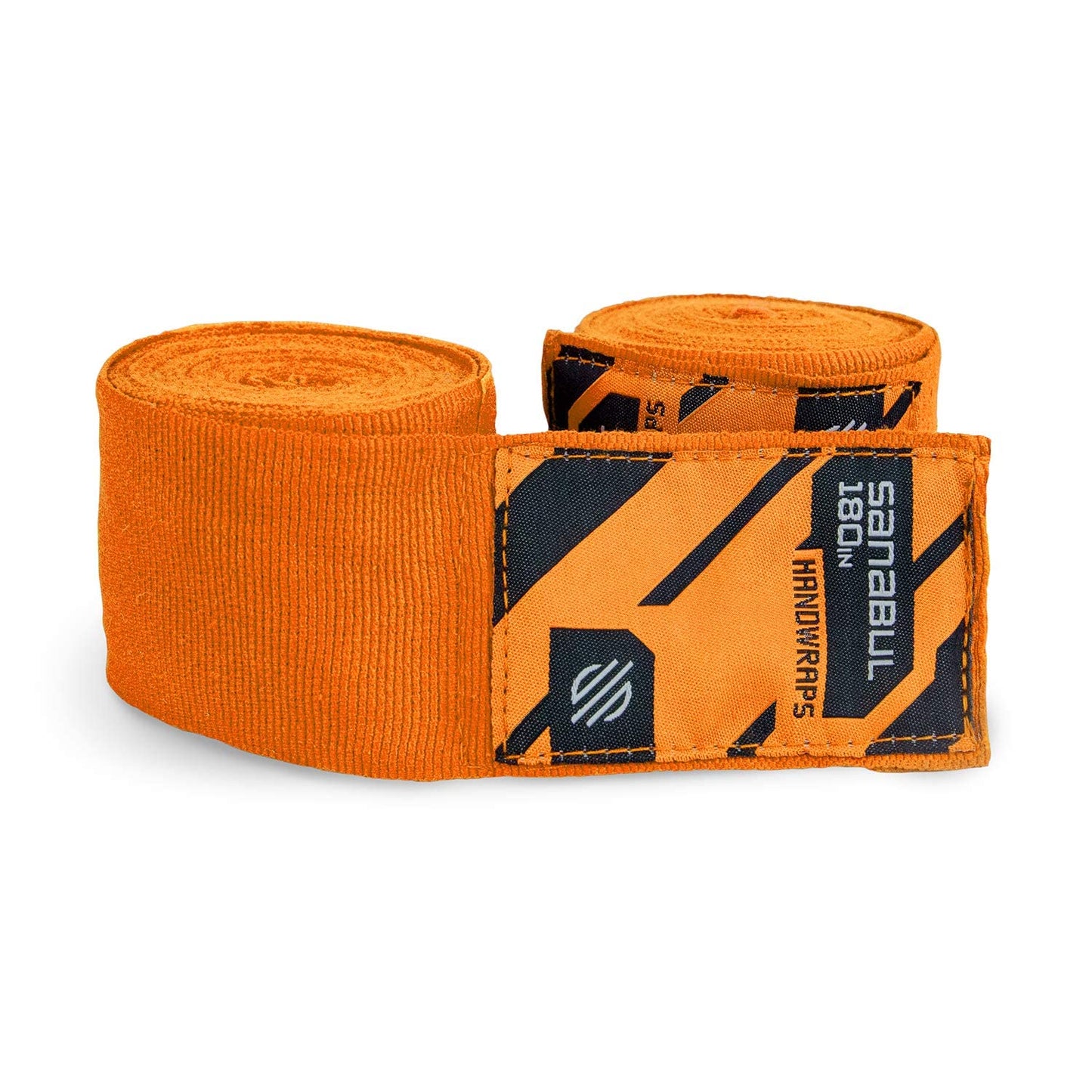 Sanabul Elastic Professional 180 inch Handwraps for Boxing Kickboxing Muay Thai MMA (Black, 180")