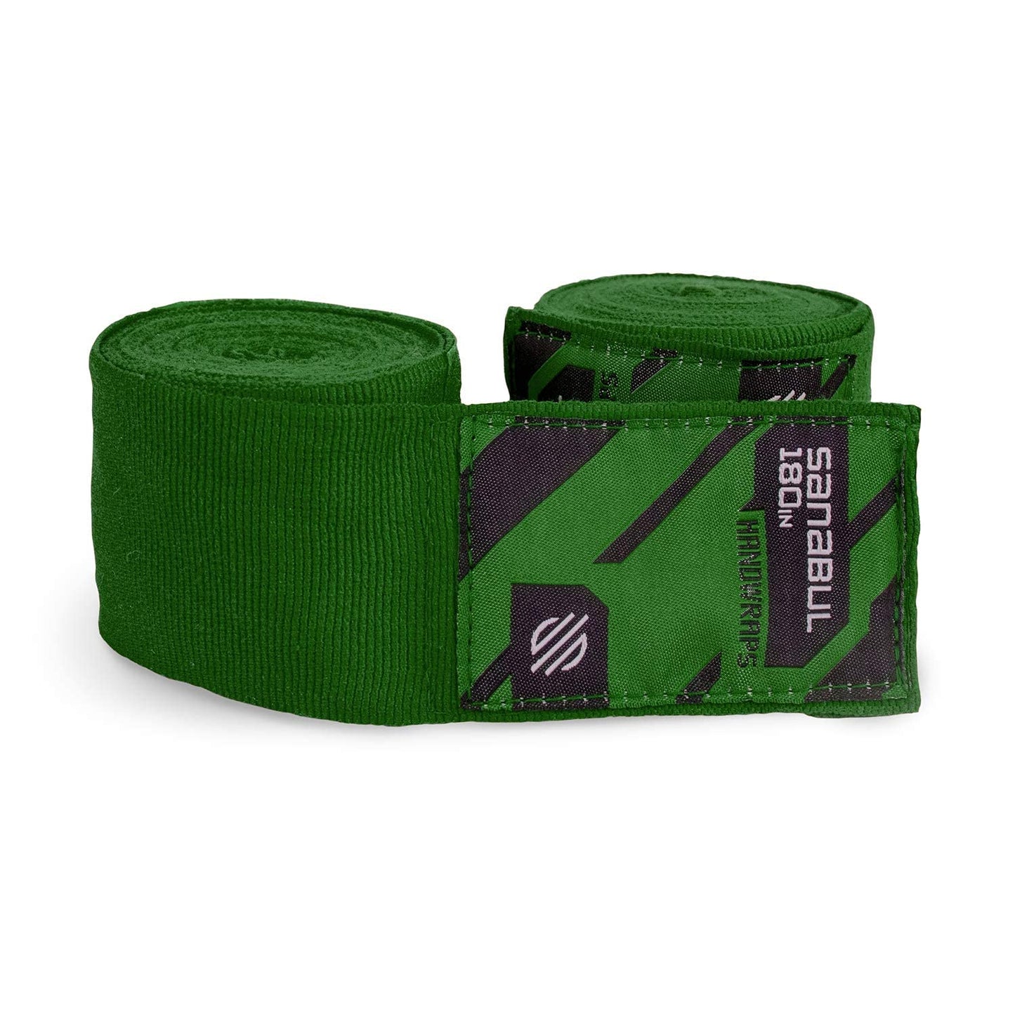 Sanabul Elastic Professional 180 inch Handwraps for Boxing Kickboxing Muay Thai MMA (Black, 180")