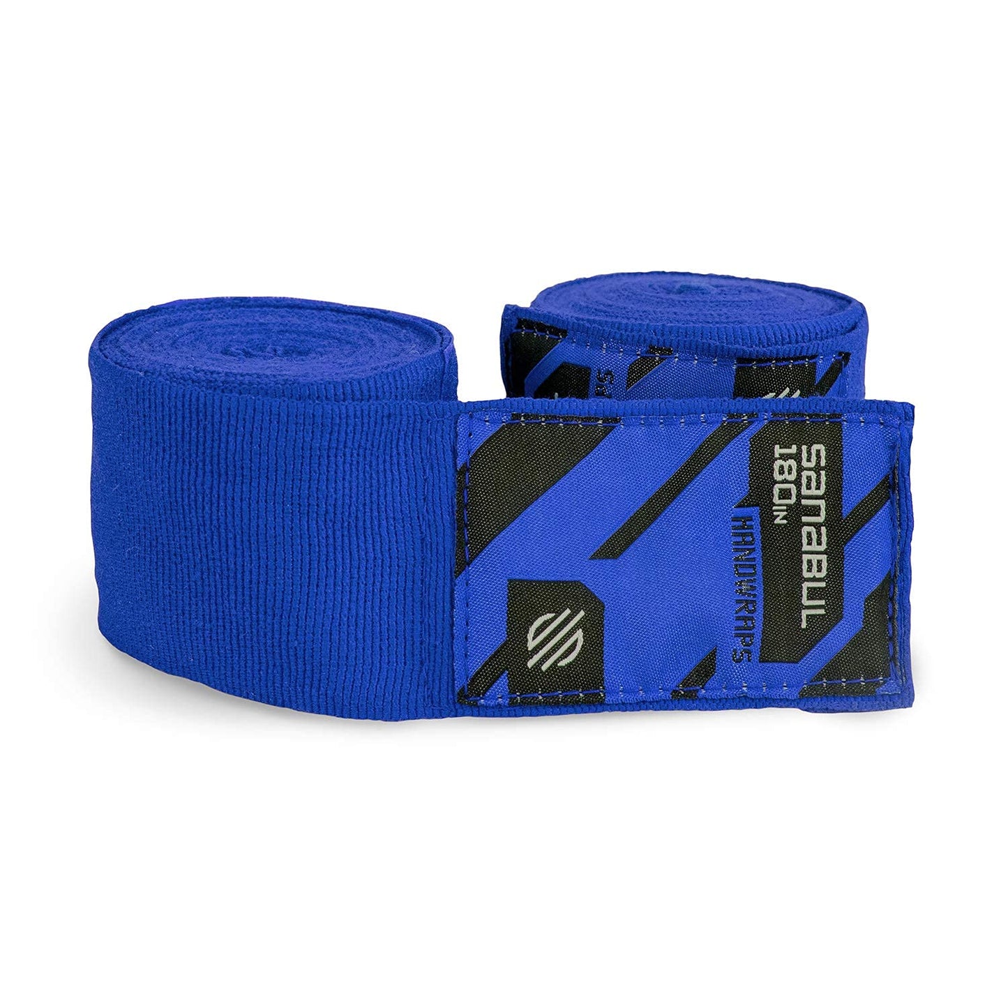 Sanabul Elastic Professional 180 inch Handwraps for Boxing Kickboxing Muay Thai MMA (Black, 180")