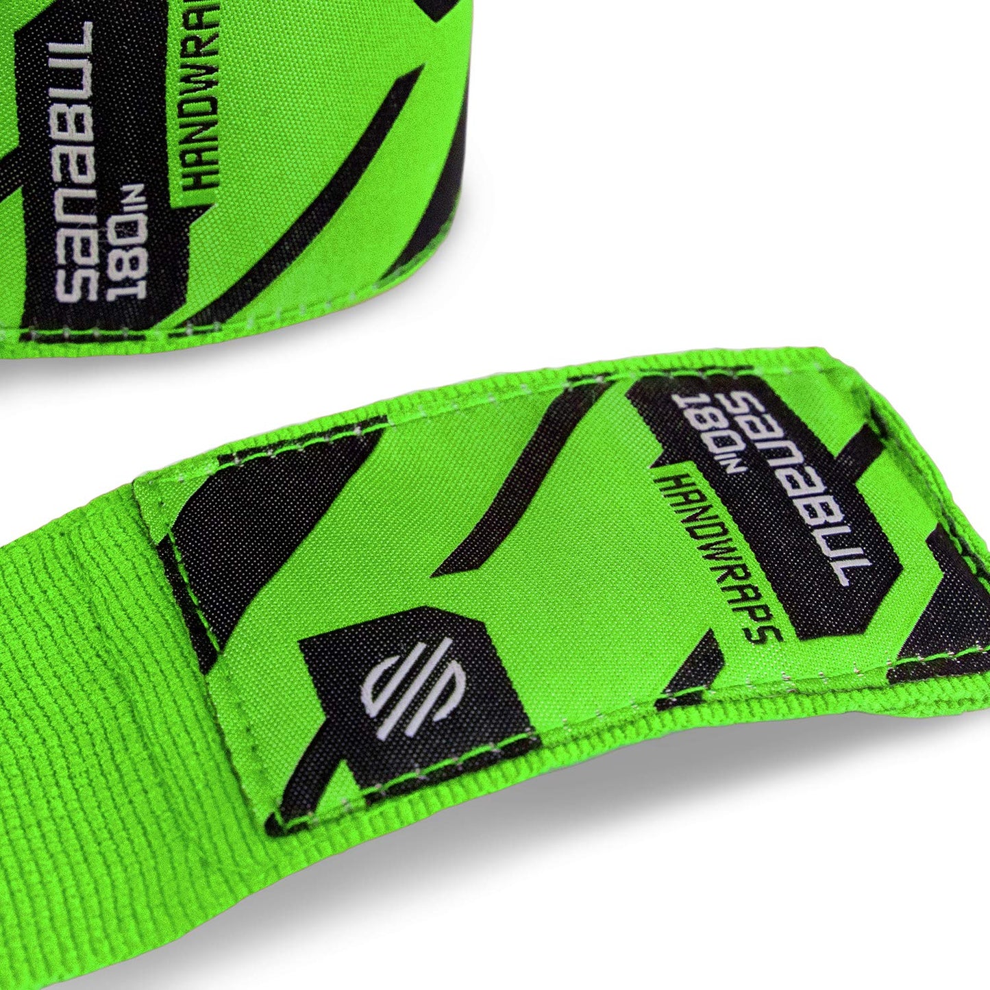 Sanabul Elastic Professional 180 inch Handwraps for Boxing Kickboxing Muay Thai MMA (Black, 180")
